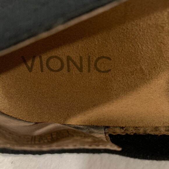 Vionic Valeri Women’s Espadrilles Black Slip On Comfort Loafers Size 8 - Picture 11 of 11